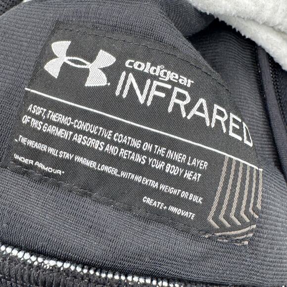 Under armour Jacket Womens Small ColdGear Infrared UA Storm Full Zip Hooded - Picture 7 of 12